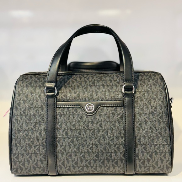 Michael Kors Black and Gray Men's Bag - Picture 1 of 5